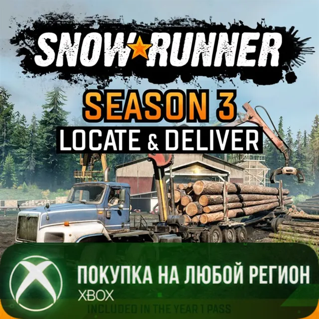 SnowRunner - Season 3: Locate &amp; Deliver XBOX На Любой Регион