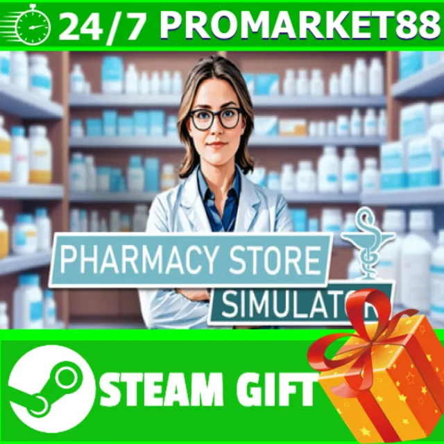 ️ВСЕ СТРАНЫ+РОССИЯ️ Pharmacy Store Simulator STEAM