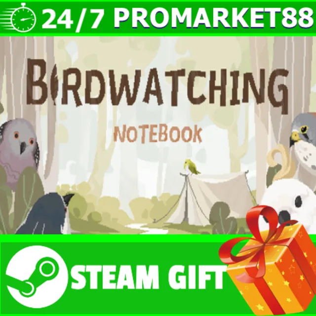 ️ВСЕ СТРАНЫ+РОССИЯ Birdwatching Notebook STEAM GIFT