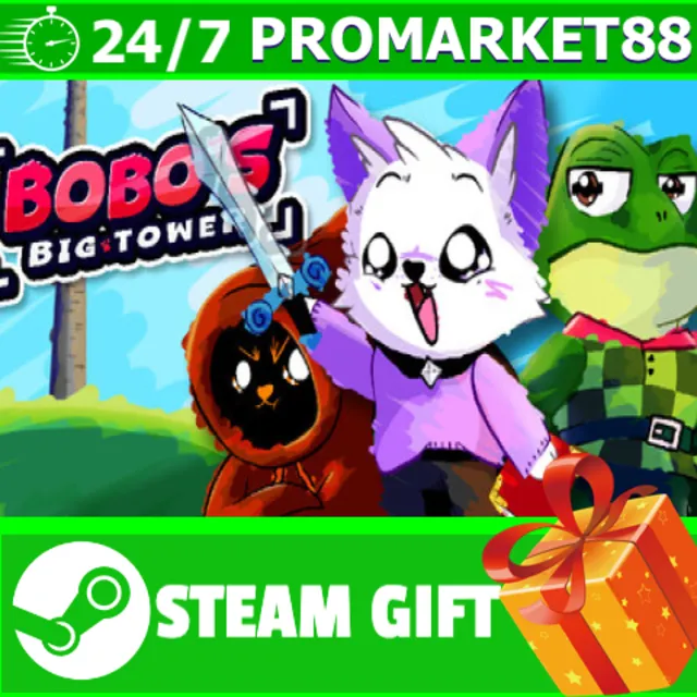 ️ВСЕ СТРАНЫ+РОССИЯ Bobo's Big Tower STEAM GIFT