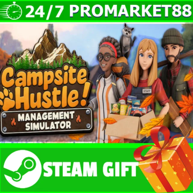 ️ВСЕ СТРАНЫ+РОССИЯ Campsite Hustle STEAM GIFT