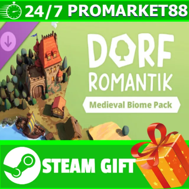 ️ВСЕ СТРАНЫ️ Dorfromantik - Medieval Biome Pack STEAM