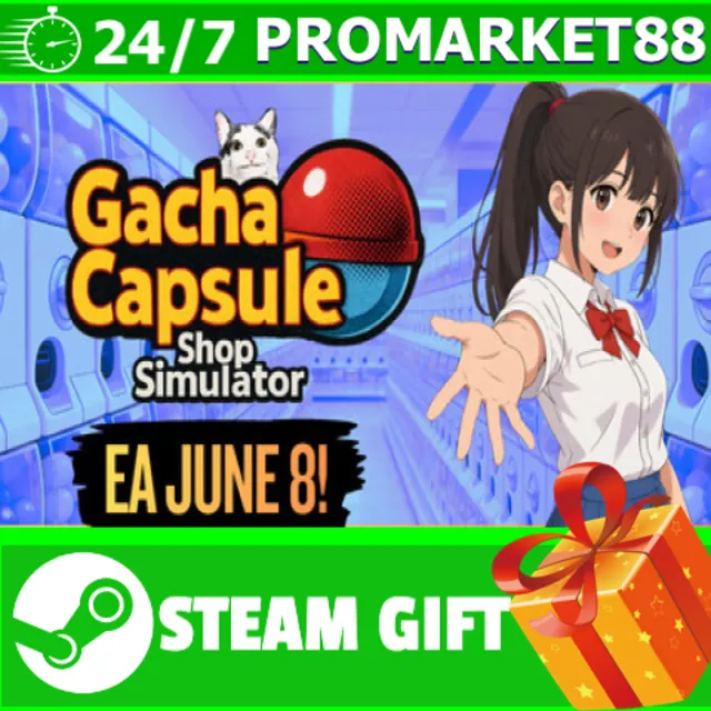 ️Gacha Capsule Shop Simulator - Akihabara STEAM GIFT