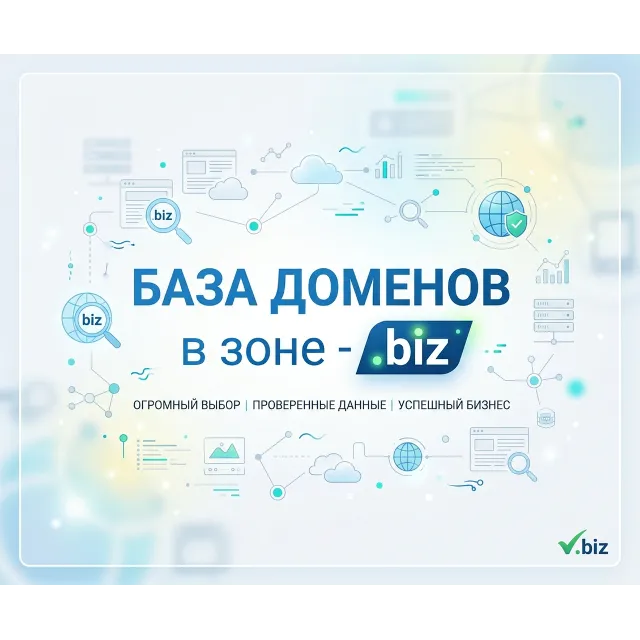 База доменов в зоне - biz 2026  -  (Сентябрь 2026)