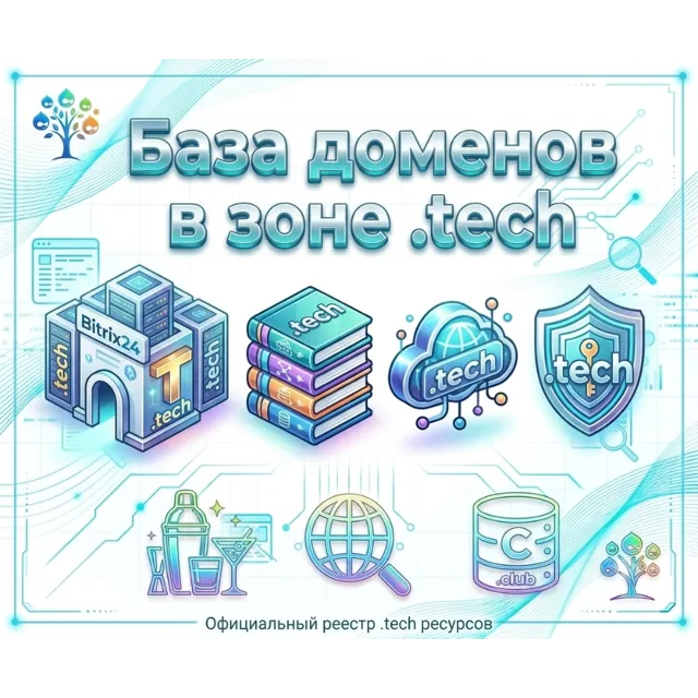 База доменов в зоне - tech 2026  -  (Сентябрь 2026)