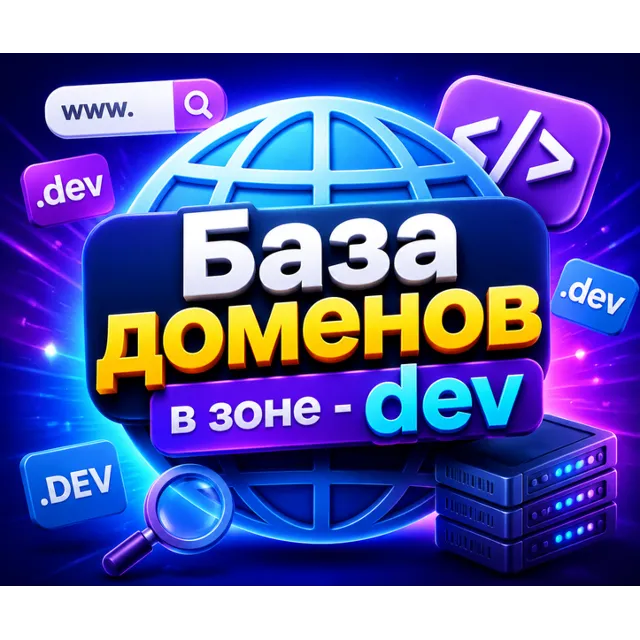 База доменов в зоне - dev 2026  -  (Сентябрь 2026)