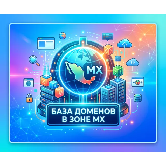 База доменов в зоне MX 2026  -  (Сентябрь 2026)