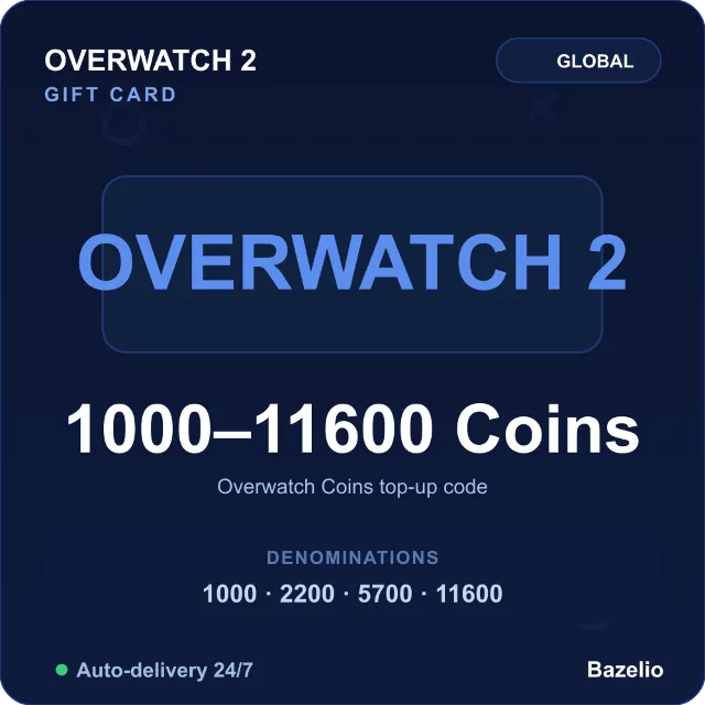 Overwatch 2 Overwatch Coins Xbox код пополнения Автовыдача 24/7