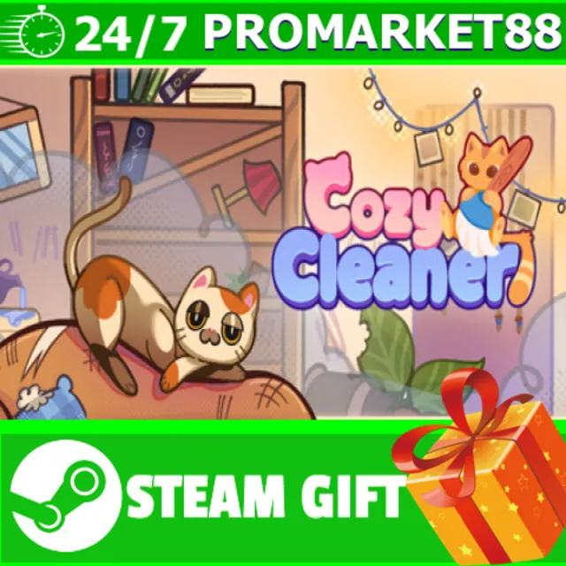 ️ВСЕ СТРАНЫ+РОССИЯ Cozy Cleaner STEAM GIFT