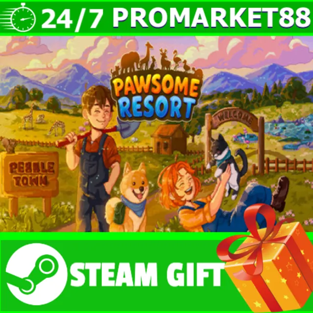 ️ВСЕ СТРАНЫ+РОССИЯ Pawsome Resort STEAM GIFT