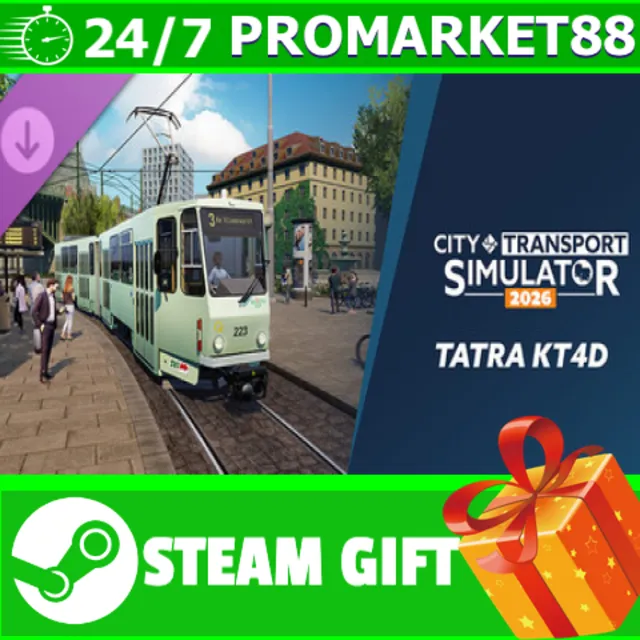 ️ВСЕ СТРАНЫ+РОССИЯ️ CTS: 2026 - Tram DLC: Tatra KT4D
