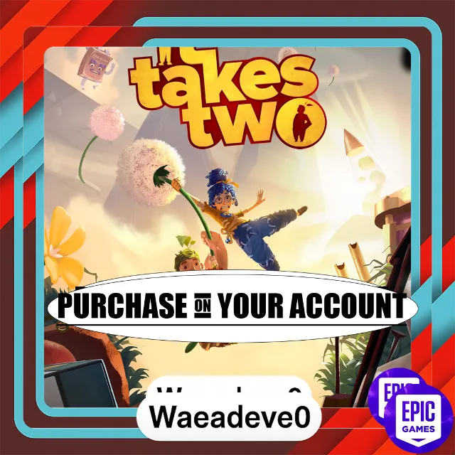 It Takes Two - Epic games - Purchase on your account