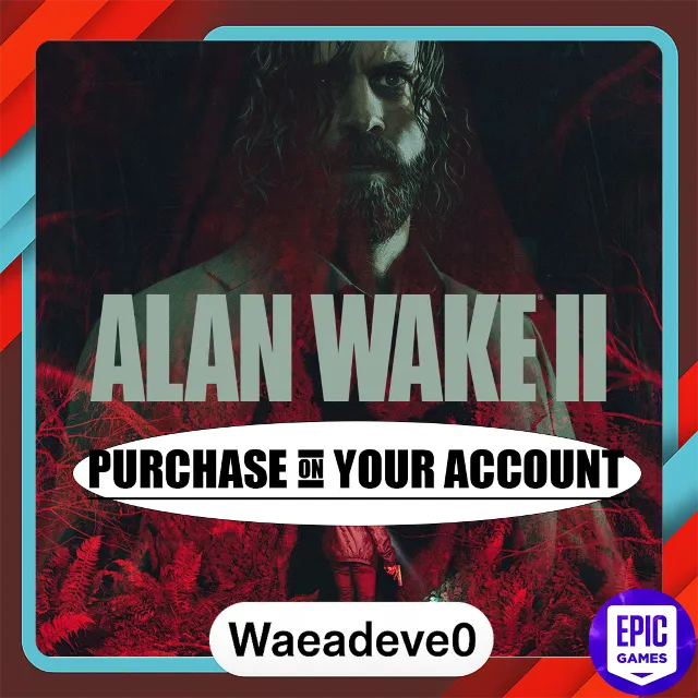 Alan Wake 2 - Epic games - Purchase on your account