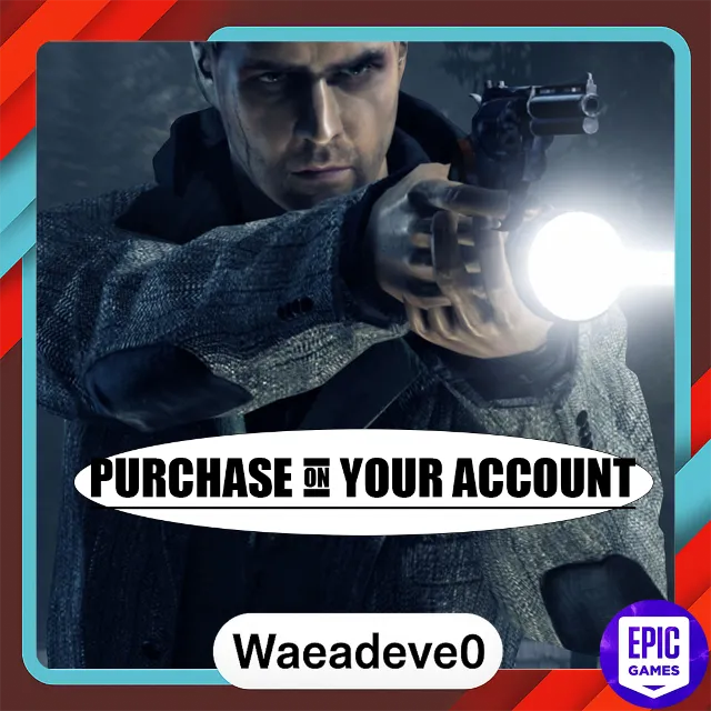 Alan Wake - Epic games - Purchase on your account