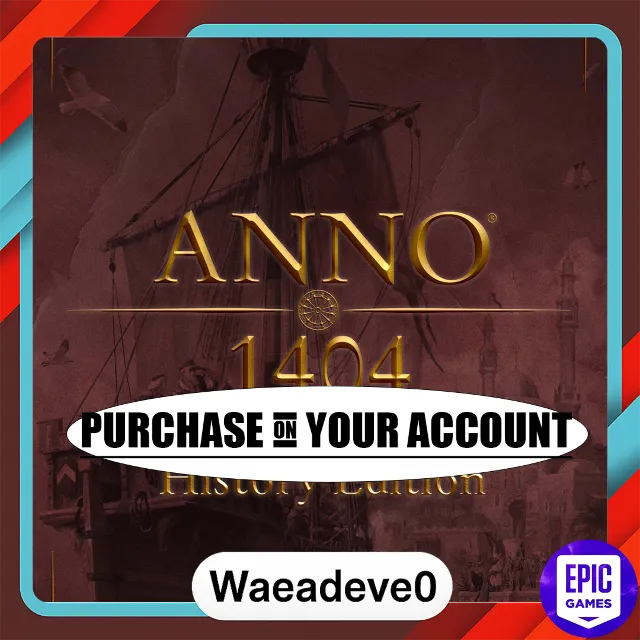 Anno 1404 History Edition - Epic games - Purchase on your account