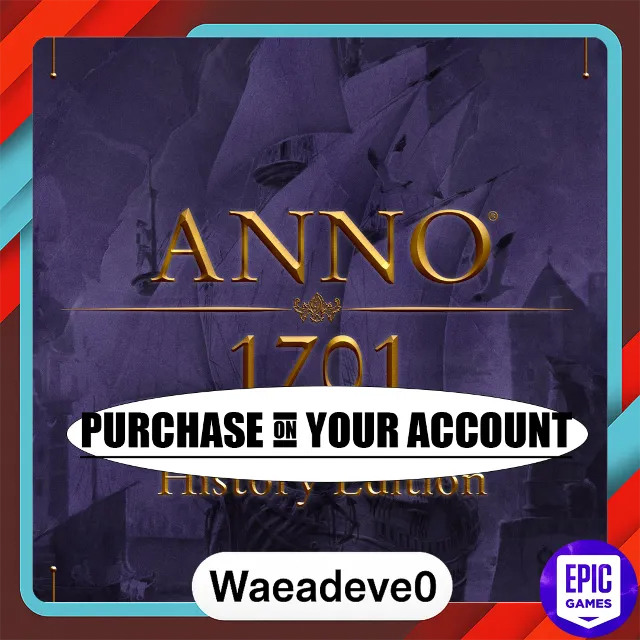 Anno 1701 History Edition - Epic games - Purchase on your account
