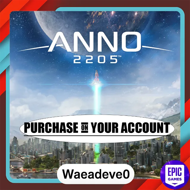 Anno 2205 - Standard Edition - Epic games - Purchase on your account