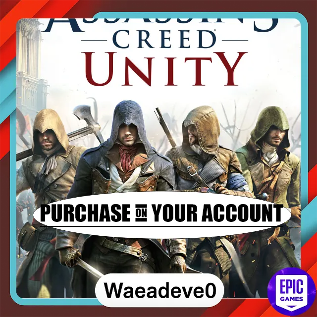 Assassin's Creed Unity - Epic games - Purchase on your account