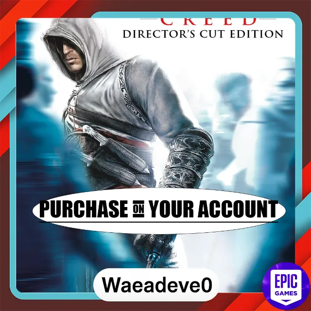Assassin's Creed® I: Director's Cut - Epic games - Purchase on your account