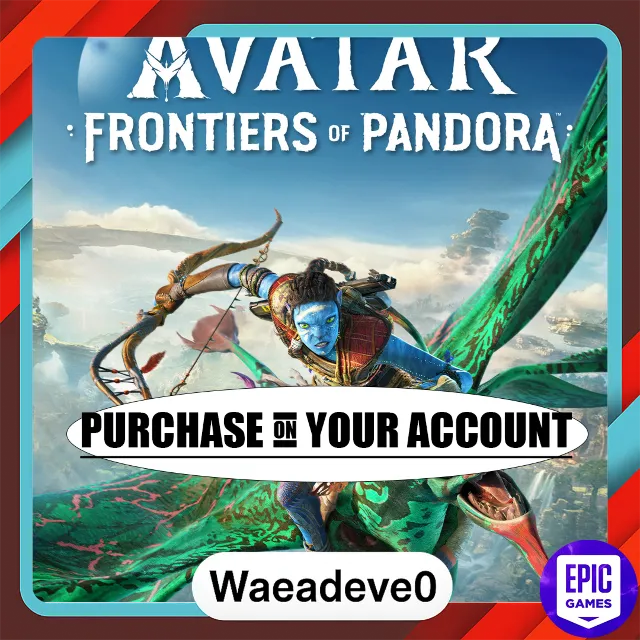Avatar: Frontiers of Pandora - Epic games - Purchase on your account