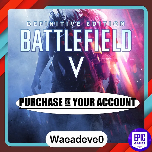 Battlefield V Definitive Edition - Epic games - Purchase on your account