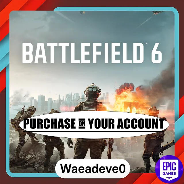 Battlefield™ 6 - Epic games - Purchase on your account
