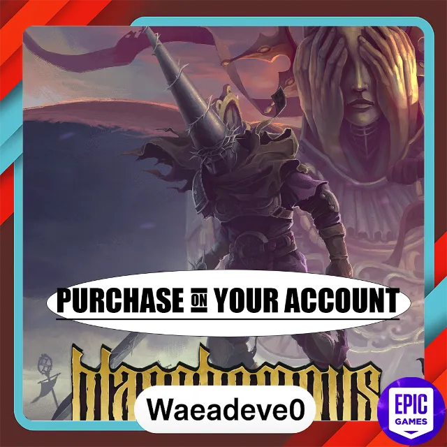 Blasphemous - Epic games - Purchase on your account