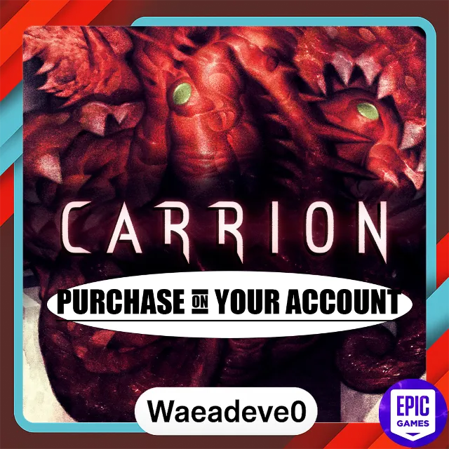 CARRION - Epic games - Purchase on your account