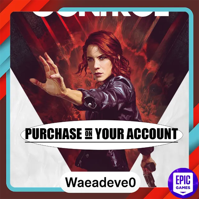 Control - Epic games - Purchase on your account