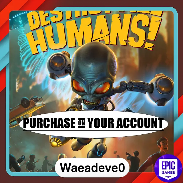 Destroy All Humans! - Epic games - Purchase on your account