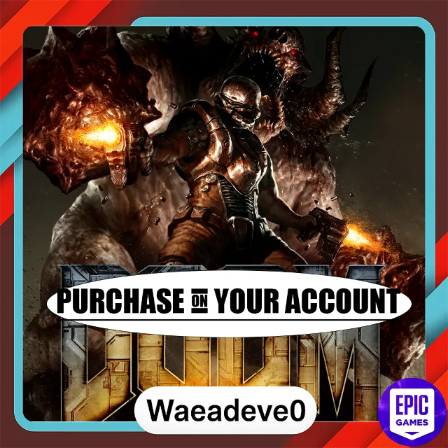 DOOM 3 - Epic games - Purchase on your account