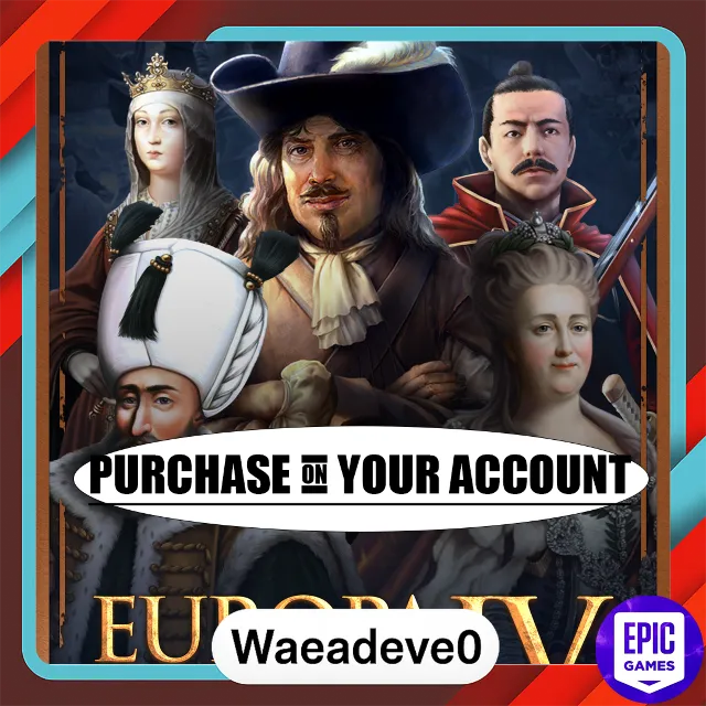 Europa Universalis IV - Epic games - Purchase on your account