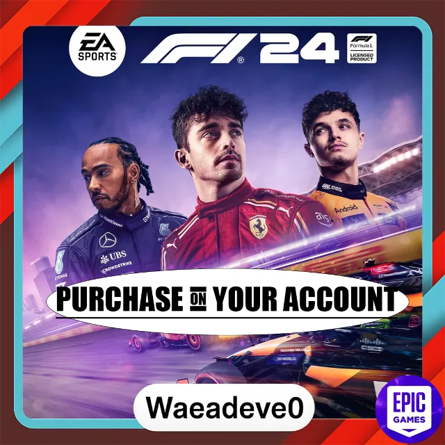 F1® 24 - Epic games - Purchase on your account