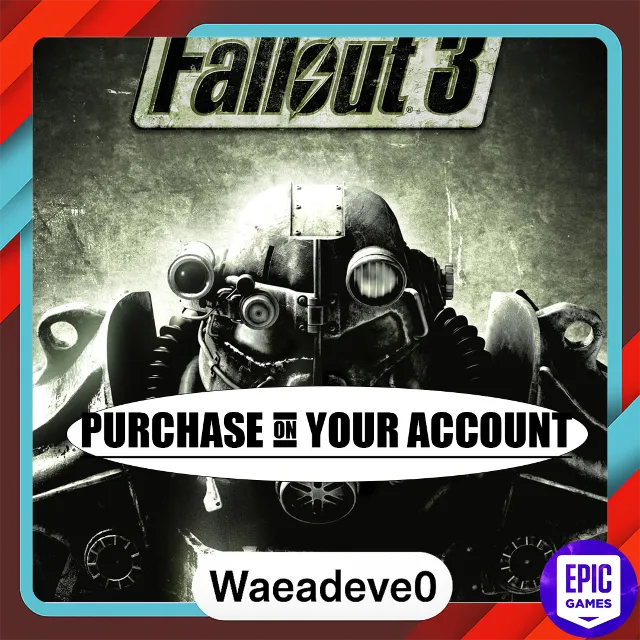 Fallout 3: Game of the Year Edition - Epic games - Purchase on your account