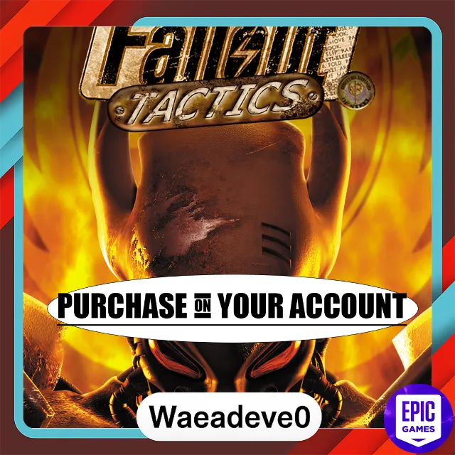 Fallout Tactics: Brotherhood of Steel - Epic games - Purchase on your account