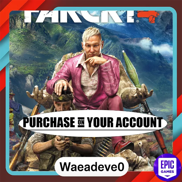 FAR CRY 4 - Epic games - Purchase on your account