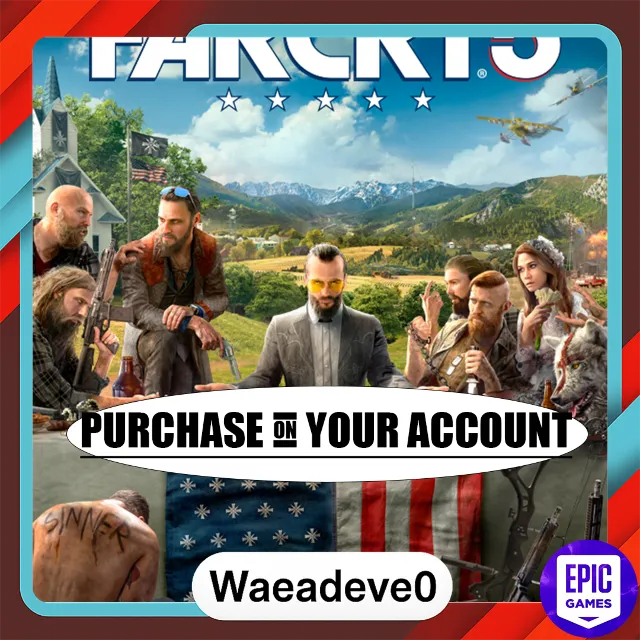 Far Cry 5 Standard Edition - Epic games - Purchase on your account