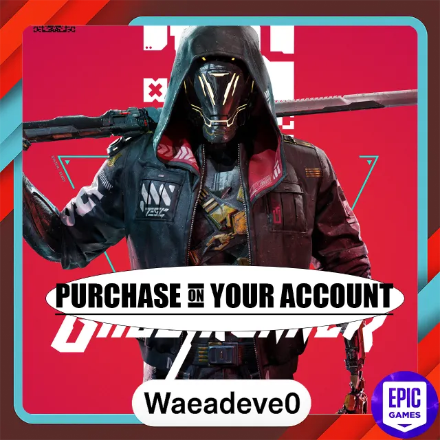 Ghostrunner - Epic games - Purchase on your account