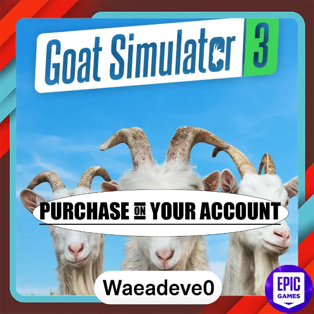 Goat Simulator 3 - Epic games - Purchase on your account