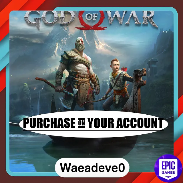 God of War - Epic games - Purchase on your account