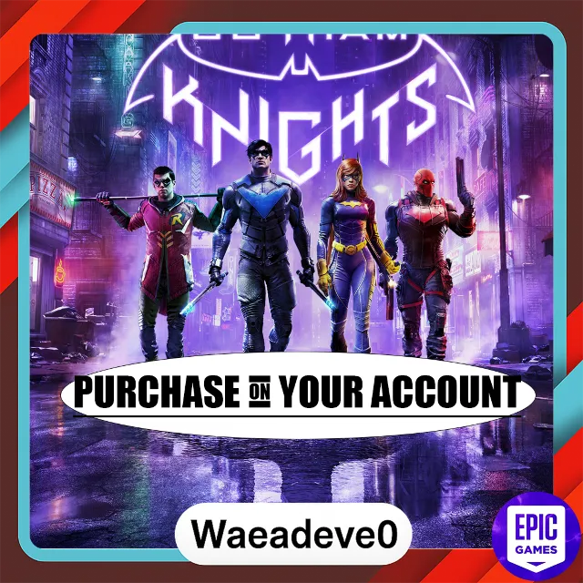 Gotham Knights - Epic games - Purchase on your account