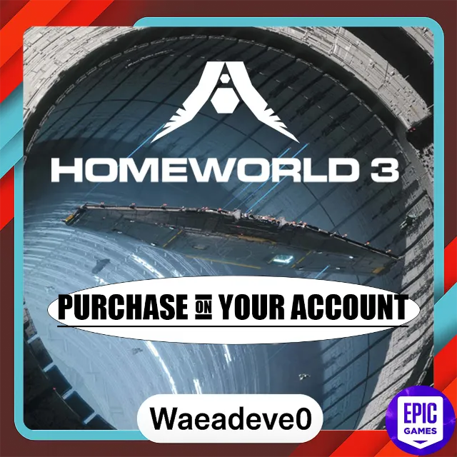 Homeworld 3 - Epic games - Purchase on your account