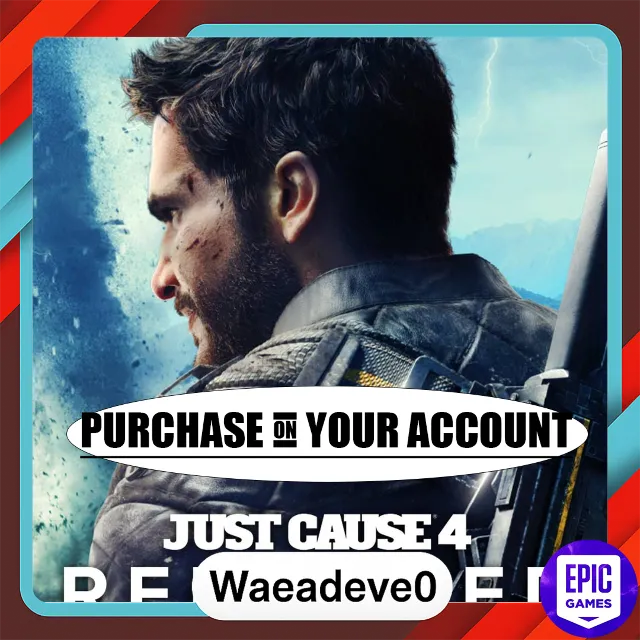 Just Cause 4 Reloaded - Epic games - Purchase on your account