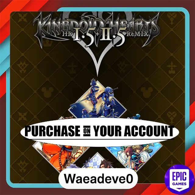 KINGDOM HEARTS HD 1.5+2.5 ReMIX - Epic games - Purchase on your account
