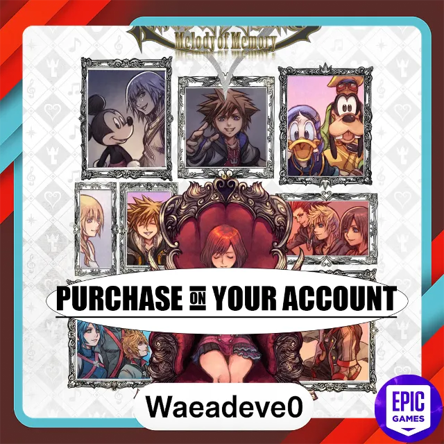 KINGDOM HEARTS Melody of Memory - Epic games - Purchase on your account
