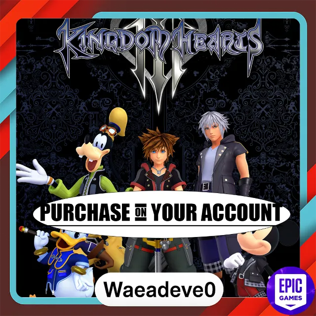 KINGDOM HEARTS III + Re Mind (DLC) - Epic games - Purchase on your account