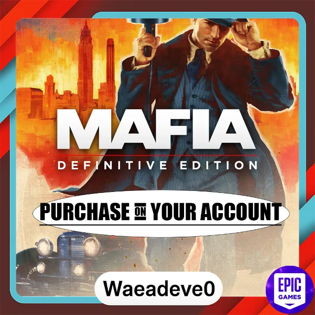 Mafia: Definitive Edition - Epic games - Purchase on your account