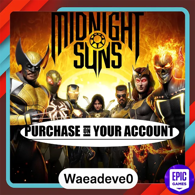 Marvel's Midnight Suns - Epic games - Purchase on your account