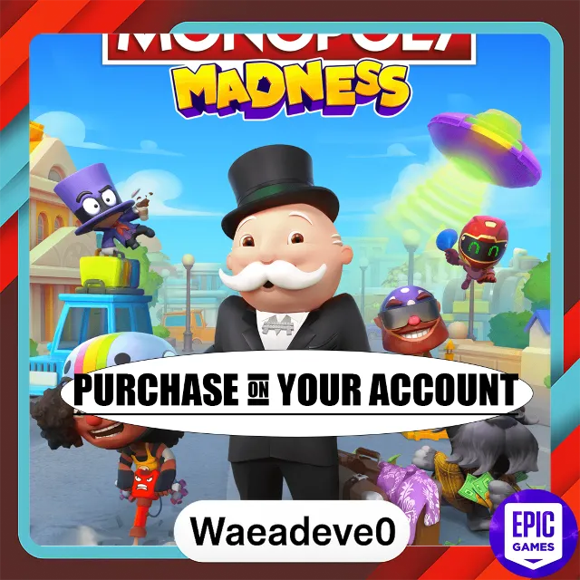 MONOPOLY MADNESS - Epic games - Purchase on your account