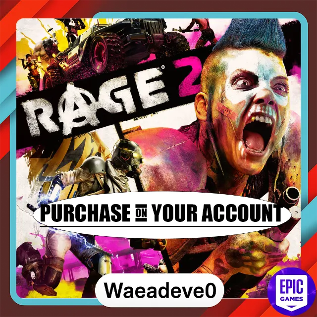 RAGE 2 - Epic games - Purchase on your account